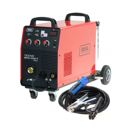 Ideal TECNO MIG 200/1 MMA 230V PRO - Spawarka inwertorowa migomat