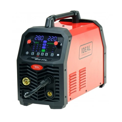 Ideal TECNO MIG 224 Synergic Led 4x4 - Spawarka inwertorowa Migomat