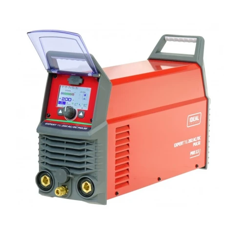 Ideal EXPERT TIG 202 AC/DC PULSE Pro3.5 LCD - Spawarka inwertorowa TIG AC/DC