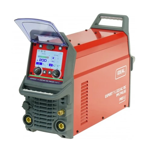 Ideal EXPERT TIG 222 AC/DC PFC PULSE Pro5 LCD - Spawarka inwertorowa TIG AC/DC