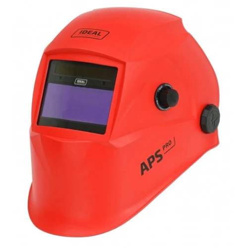 Ideal APS-510G RDM/TC - Automatyczna przyłbica spawalnicza (True Colour) czerwona matowa