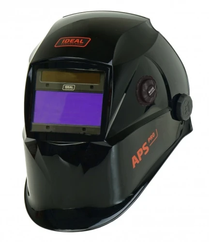 Ideal APS-768L BLA/TC - Automatyczna przyłbica spawalnicza czarna