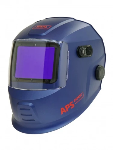 Ideal APS-P43M-X1 BLM/TC - Automatyczna przyłbica spawalnicza niebieska matowa