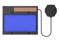 Ideal APS-768L BLU/TC - Automatyczna przyłbica spawalnicza niebieska