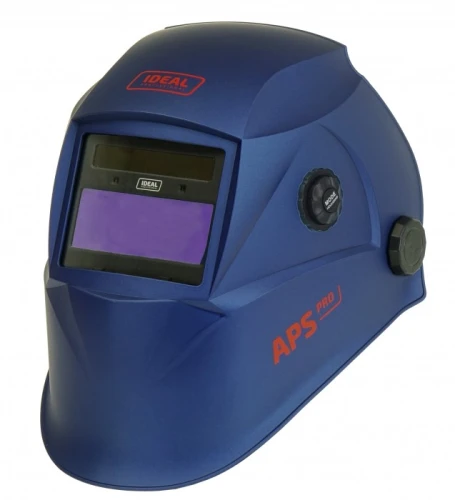 Ideal APS-568L BLM/TC - Automatyczna przyłbica spawalnicza niebieska matowa