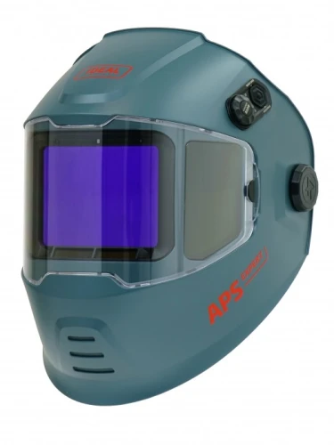 Ideal APS-P43M-X2 GRM/TC - Automatyczna przyłbica spawalnicza szara matowa