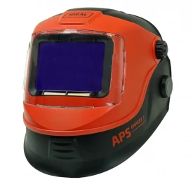 Ideal APS-P33M-R-F1 BLR/TC - Automatyczna przyłbica spawalnicza czarno-czerwona