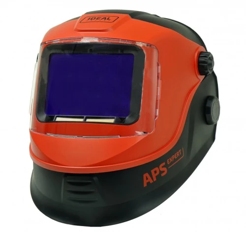 Ideal APS-P33M-R-F1 BLR/TC - Automatyczna przyłbica spawalnicza czarno-czerwona