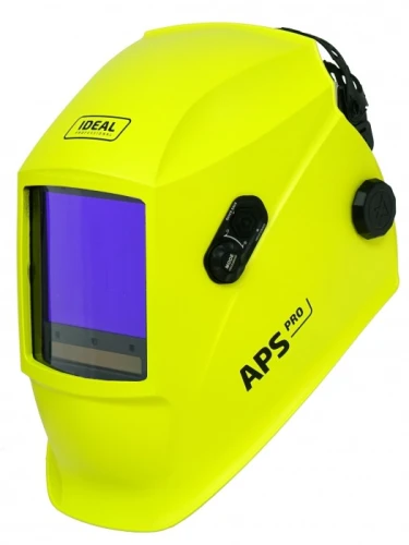 Ideal APS-999D YLM/TC - Automatyczna przyłbica spawalnicza żółta matowa
