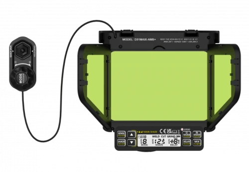 Ideal APS-D31M BLA/TC - Automatyczna przyłbica spawalnicza czarna