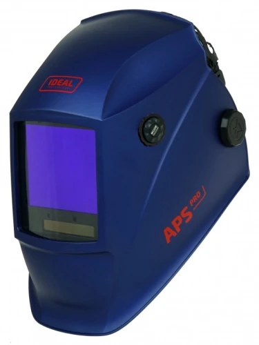 Ideal APS-916D BLM/TC - Automatyczna przyłbica spawalnicza niebieska matowa