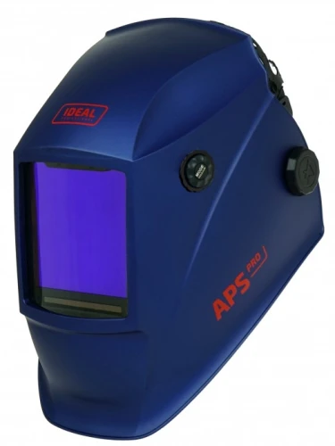 Ideal APS-X66L BLM/TC - Automatyczna przyłbica spawalnicza niebieska matowa