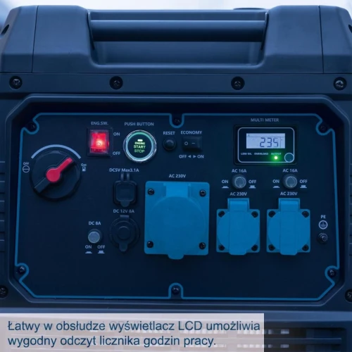 Scheppach SG7000i - Agregat prądotwórczy inwerterowy 230V