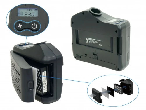 Ideal APS Expert P31 X1 AIR10V2 - Automatyczna przyłbica spawalnicza z nawiewem