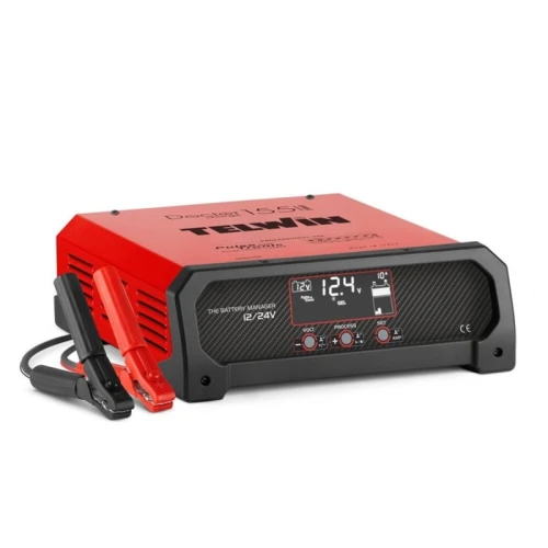 Telwin DOCTOR CHARGE 155 CONNECT - Prostownik z rozruchem 12/16/24 V