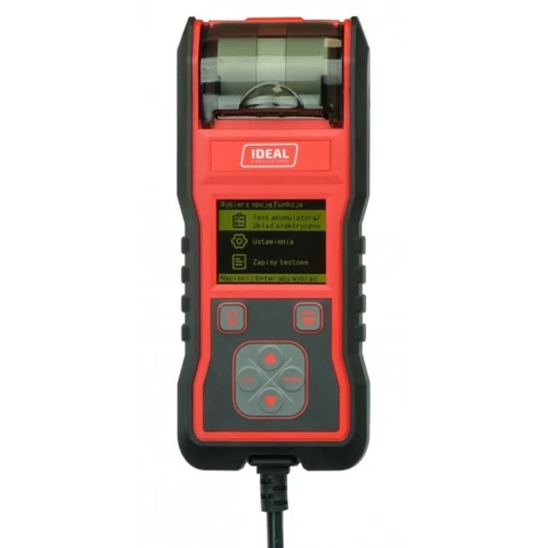 IDEAL BDT4000A - Tester akumulatorów z drukarką 6/12 V