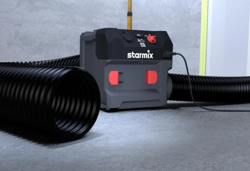STARMIX SX466125 - Wąż zasysający STARMIX do oczyszczacza AEROXX - 6 m