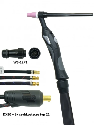IDEAL TIG20 SINGLE EXPERT - Uchwyt spawalniczy TIG20 4m DX50 IDEAL07