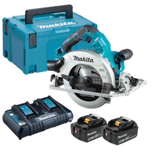 MAKITA DHS782PT2J - Akumulatorowa pilarka tarczowa 190 MM