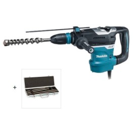 PAKIET PROMOCYJNY: MAKITA HR4013C - Młot udarowo-obrotowy + MAKITA D-42466 - Zestaw dłut SDS-MAX