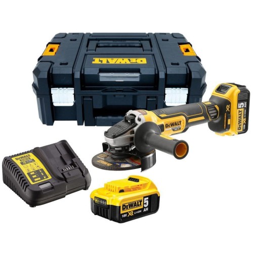 DeWalt DCG405P2 - Szlifierka kątowa akumulatorowa 125 MM