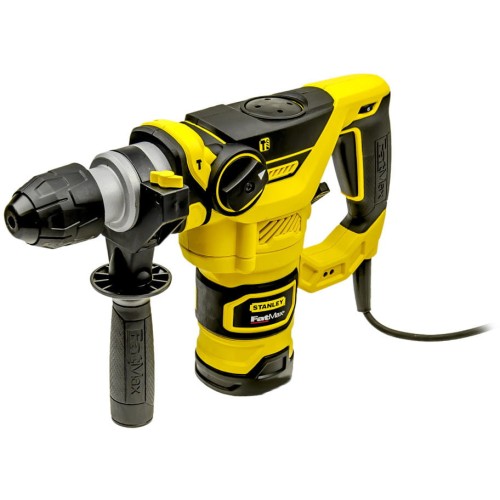 STANLEY FME1250K - Młotowiertarka 3-funkcyjna + osprzęt