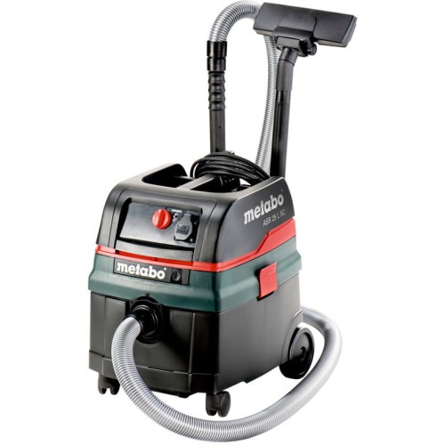 METABO ASR 25 L SC - Odkurzacz przemysłowy z półautomatycznym otrzepywaczem