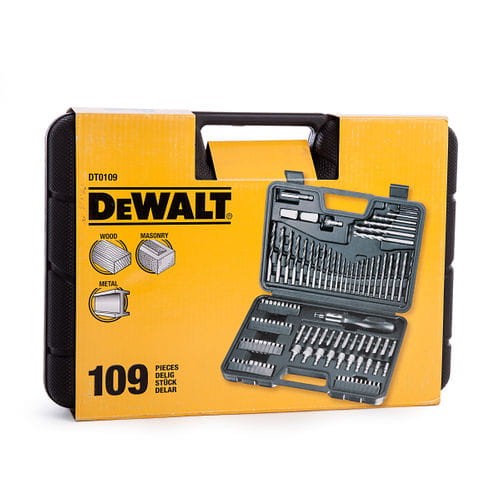 DeWalt DT0109 - Zestaw wierteł i bitów 109 el.