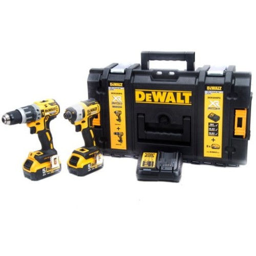 DEWALT DCK266P2 - Zestaw combo DCD796 + DCF887