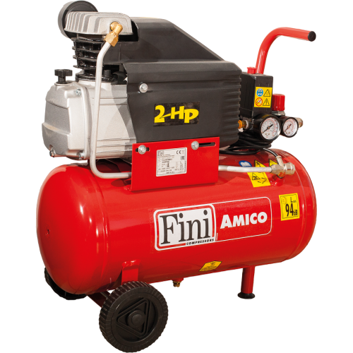 FINI AMICO 50/2400 - Sprężarka olejowa z napędem bezpośrednim 50 L