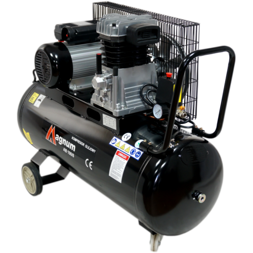 MAGNUM AB 100/8 - Kompresor olejowy 100 L