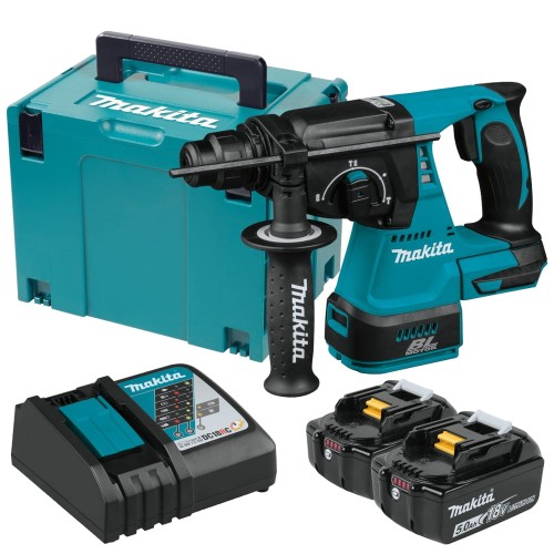MAKITA DHR242RTJ - Młotowiertarka akumulatorowa SDS-PLUS