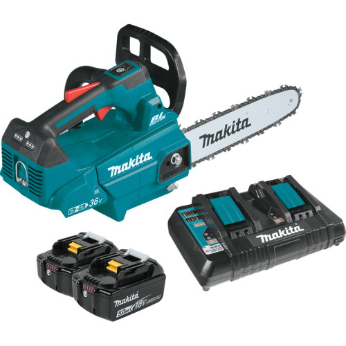 MAKITA DUC406PT2B - Akumulatorowa pilarka łańcuchowa 2x 18 V