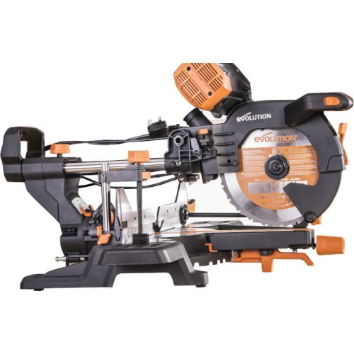 EVOLUTION R255SMS-DBP - Piła ukośna z posuwem 255 MM