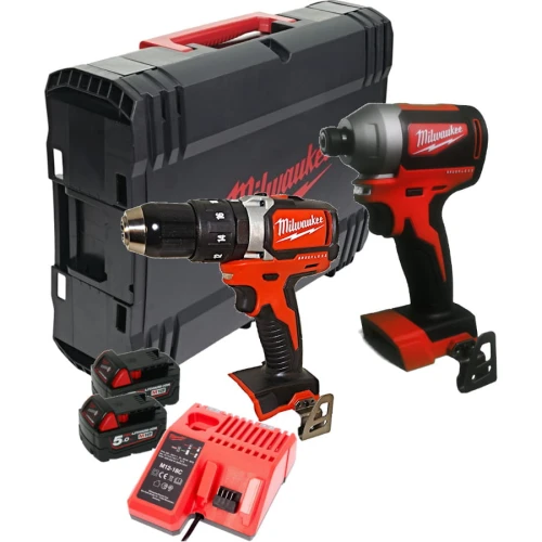 Milwaukee M18BLPP2B2-502X - Zestaw combo M18BLDD2 + M18BLID2