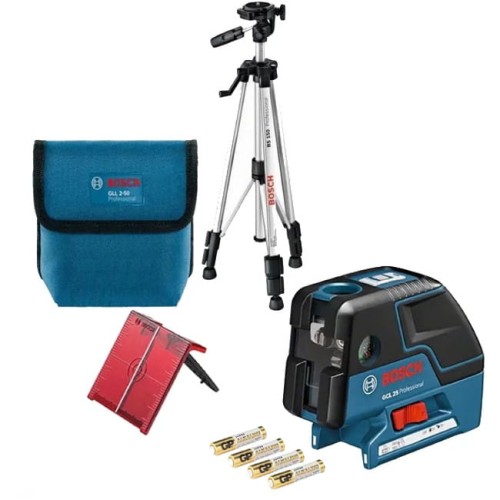 BOSCH GCL 25 PROFESSIONAL - Laser liniowy ze statywem