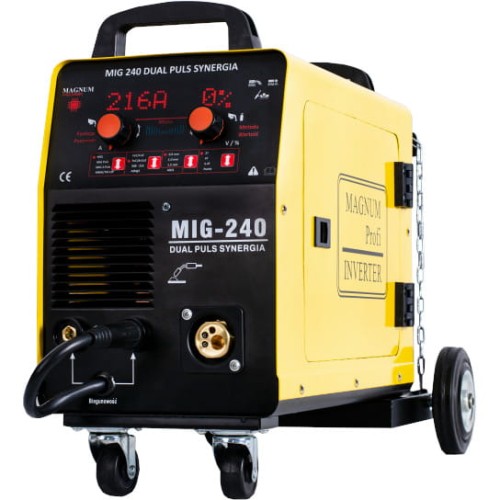 MAGNUM MIG 240 DUAL PULS - Spawarka inwertorowa migomat