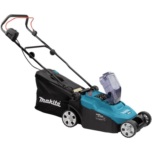 MAKITA DLM382PT2 - Kosiarka akumulatorowa bez napędu 2x 18 V