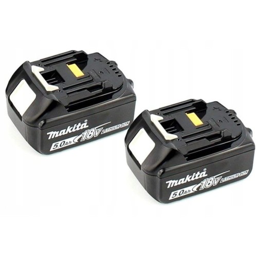 MAKITA 197629-2 - Zestaw zasilający 18 V 2x 5 AH + Podwójna Ładowarka DC18RD