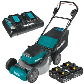 MAKITA DLM530PT4 - Kosiarka akumulatorowa bez napędu 2x 18 V