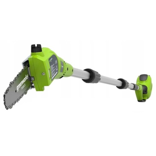 GreenWorks G40PSF - Akumulatorowa piła łańcuchowa na wysięgniku 40 V
