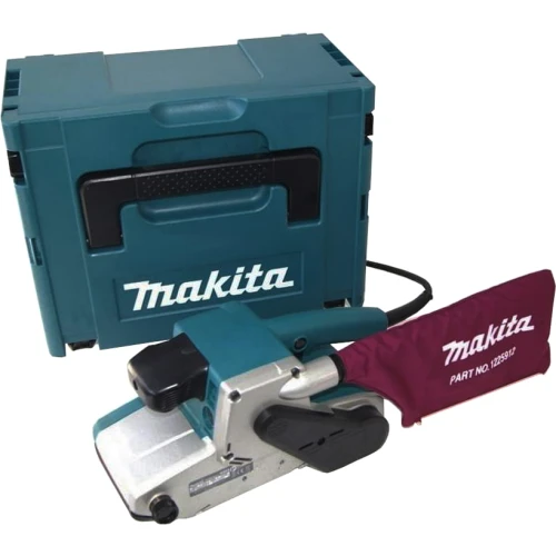 MAKITA 9404J - Szlifierka taśmowa z walizką MAKPAC