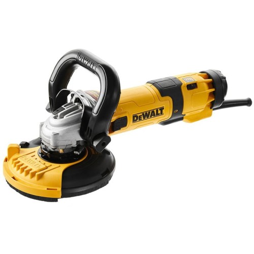 DeWalt DWE4257KT - Szlifierka kątowa z regulacją obrotów + osłona przeciwpyłowa