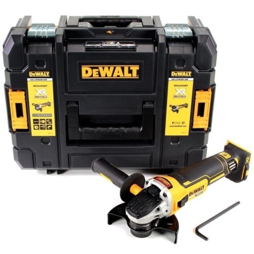 DeWalt DCG406NT - Szlifierka katowa akumulatorowa z walizką