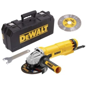 DeWalt DWE4217KD - Szlifierka katowa z walizką + tarcza diamentowa