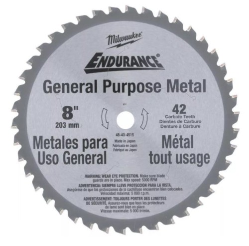 MILWAUKEE 48404515 - Tarcza tnąca do metalu 203x15,87x42Z