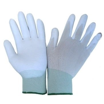 Rękawiczki robocze BIRD WHITE ROZ. 8