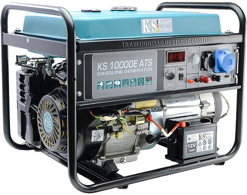 KöNNER&SOHNEN KS 10000E ATS - Agregat prądotwórczy 1-fazowy z elektrycznym startem 230V + ATS