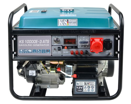 KöNNER&SOHNEN KS 10000E-3 ATS - Agregat prądotwórczy 3-fazowy z elektrycznym startem 400V/230V + ats