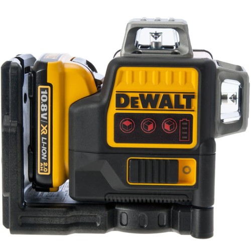 DEWALT DCE089D1R - Laser krzyżowy samopoziomujący 3-wiązkowy 360°